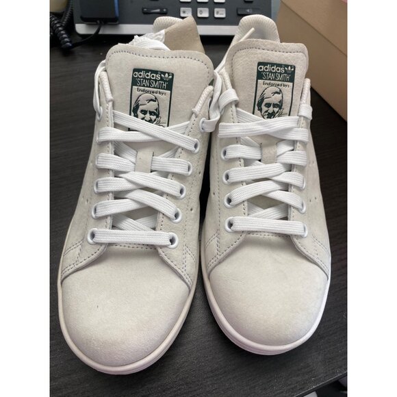 Adidas Womens Stan Smith Primegreen Casual Sneakers White Size 6 Defected - Picture 7 of 9